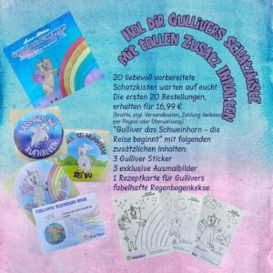 Gulliver das Schweinhorn - Die Reise beginnt | Anna Müller | Kinderbuch-Anna.de